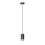 Emibig Hanglamp Fumiko Staal Zwart | Geschikt voor 1x GU10 - Max 10W